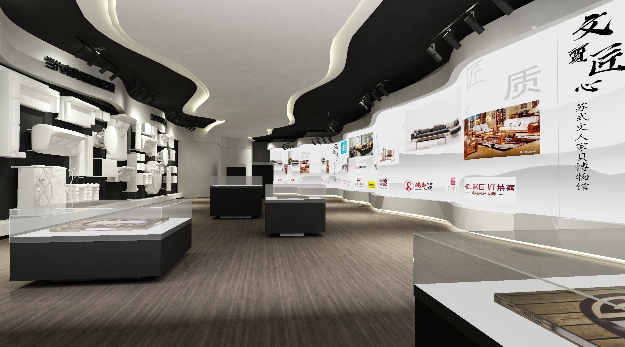 “文质匠心”——苏式文人家具行业博物馆展示空间设计-毕设展-矮凳网
